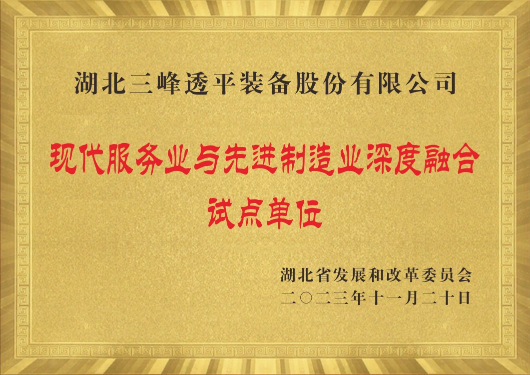 現(xiàn)代服務(wù)業(yè)與先進(jìn)制造業(yè)深度融合試點(diǎn)單位